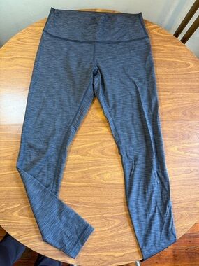 lululemon athletica Charcoal Gray High-Rise Leggings